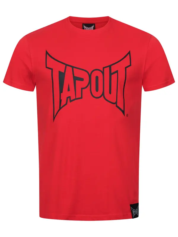 Tapout Tapout Majica  crvena / crna
