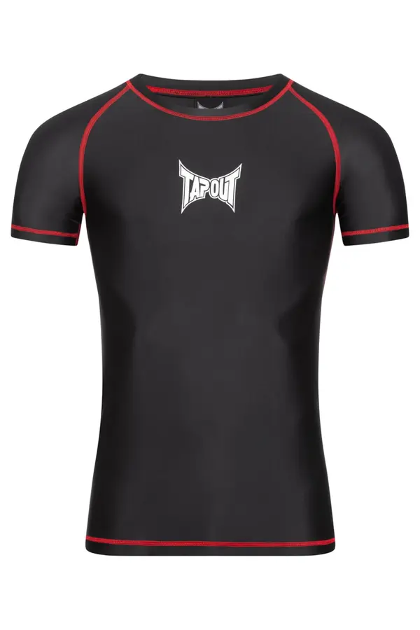 Tapout Tapout Majica 'Crystal'  crvena / crna / bijela
