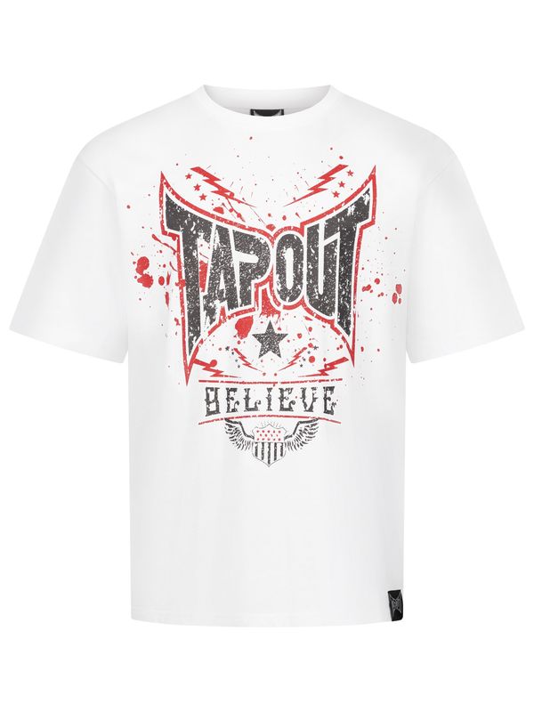 Tapout Tapout Majica 'DOYLEN '  crvena / crna / bijela