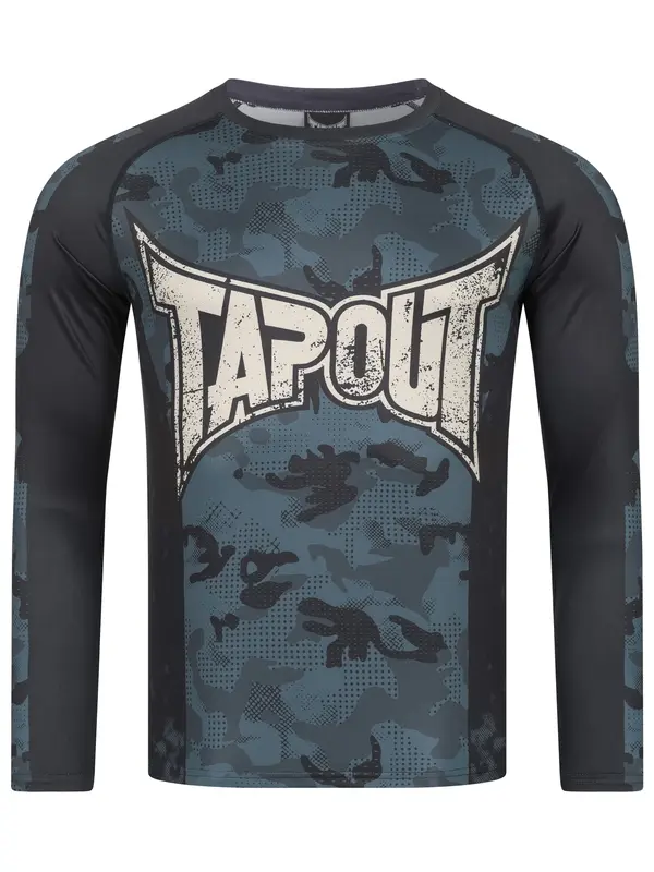 Tapout Tapout Majica 'Duncan'  plava / bijela