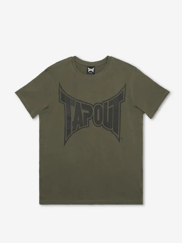 Tapout Tapout Majica  maslinasta / crna