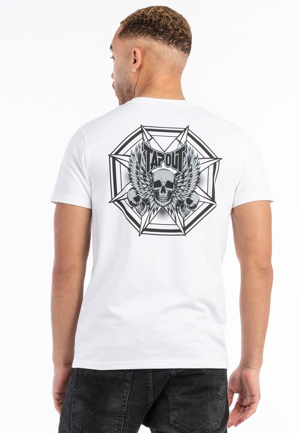 Tapout Tapout Majica 'OCTAGON'  siva / crna / bijela