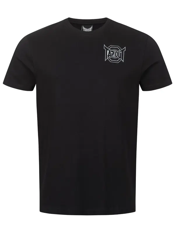 Tapout Tapout Majica 'Punkass Tee'  crna / bijela