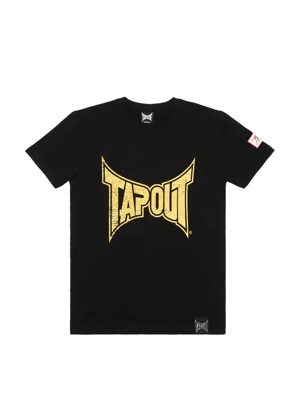 Tapout Tapout Majica 'Rinconada'  žuta / crna