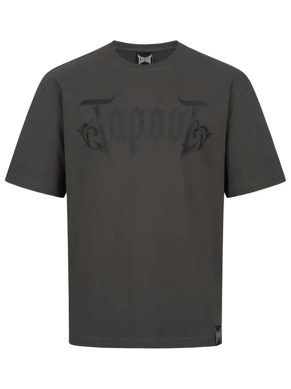 Tapout Tapout Majica 'Simply Believe'  tamo siva / crna