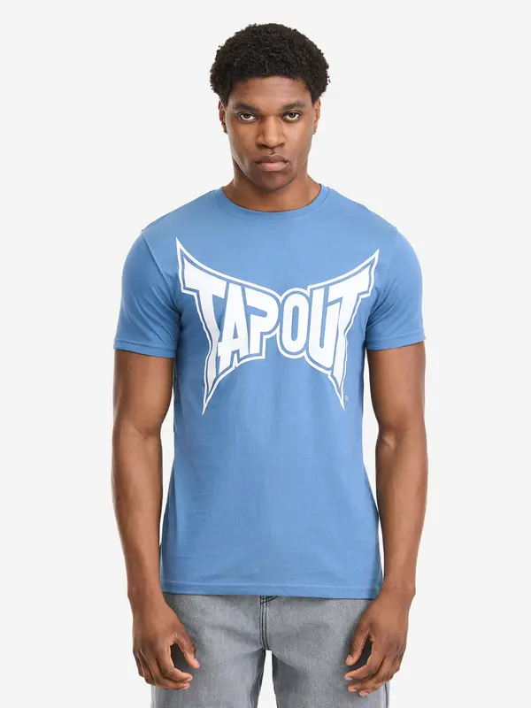 Tapout Tapout Majica  svijetloplava / bijela