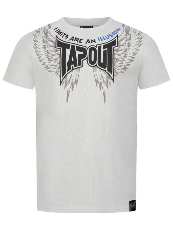 Tapout Tapout Majica 'Tillusion Tee'  plava / siva / crna / bijela