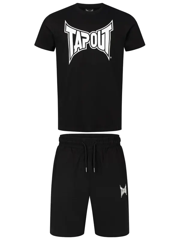Tapout Tapout Odjeća za vježbanje 'Fallon'  crna / bijela