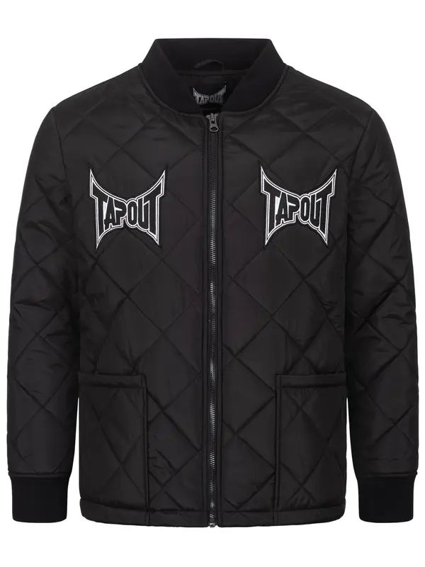 Tapout Tapout Prijelazna jakna 'Punkass'  crna / bijela