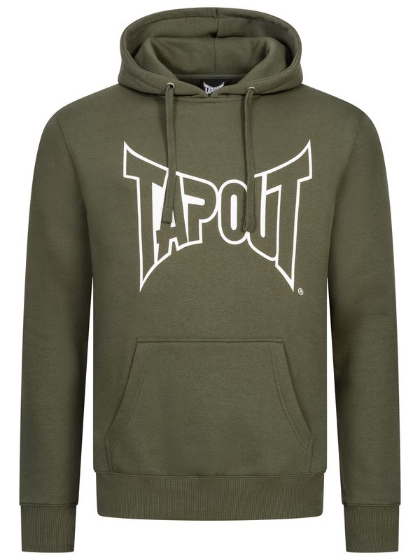 Tapout Tapout Sportska sweater majica  maslinasta / tamno zelena / bijela