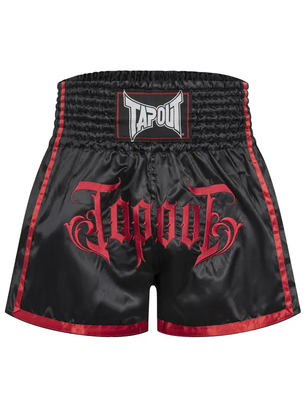 Tapout Tapout Sportske hlače 'Diablo'  crvena / crna