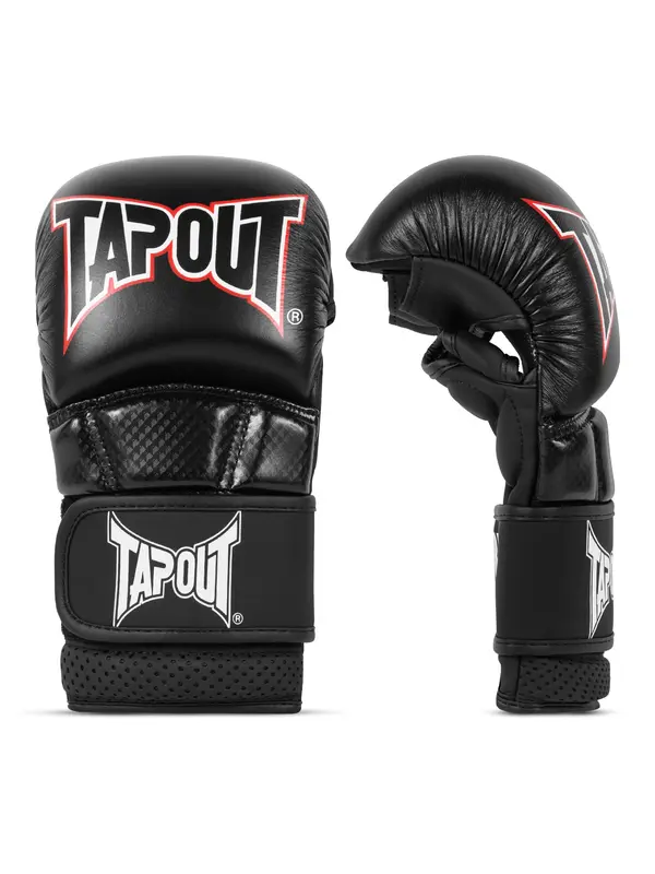 Tapout Tapout Sportske rukavice 'Brawl'  crvena / crna / bijela