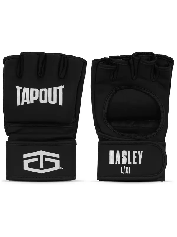Tapout Tapout Sportske rukavice 'HASLEY'  crna / bijela
