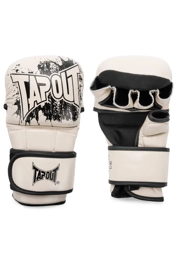 Tapout Tapout Sportske rukavice 'RUCTION'  ecru/prljavo bijela / crna