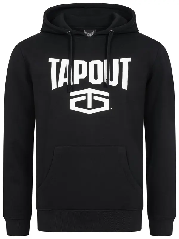 Tapout Tapout Sweater majica  crna / bijela