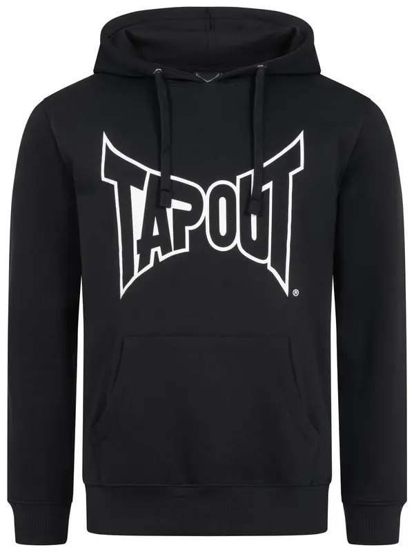 Tapout Tapout Sweater majica  crna / bijela