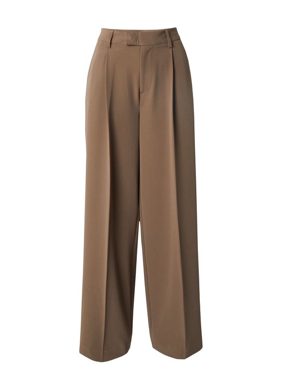 Tatiana Zidekova Tatiana Zidekova Hlače s naborima  smeđa