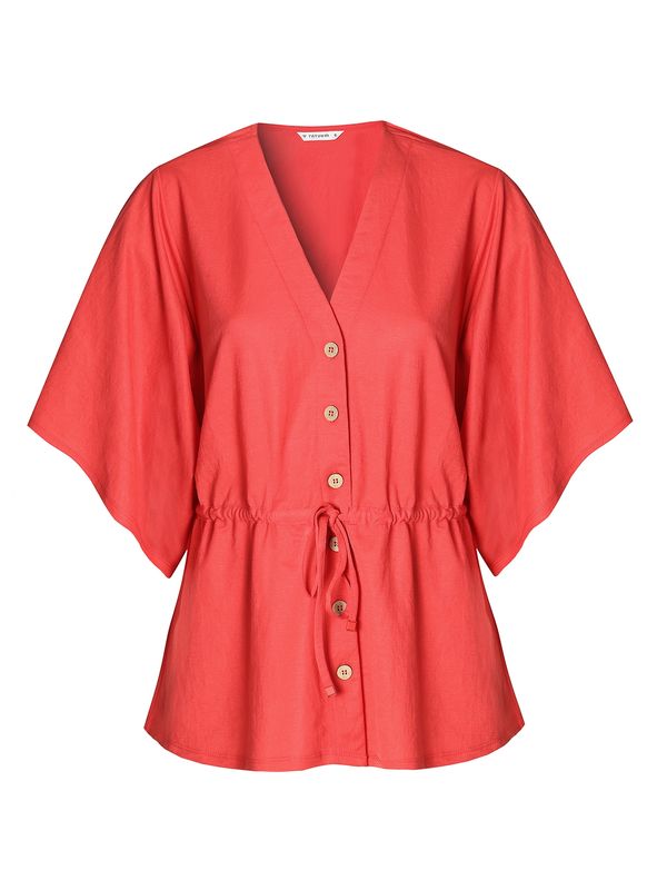 TATUUM TATUUM Bluza 'ATIKI'  koraljna