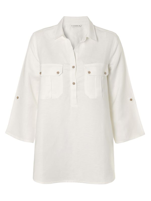 TATUUM TATUUM Bluza 'Baleko'  bijela