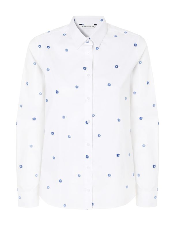 TATUUM TATUUM Bluza 'Edna'  tamno plava / bijela