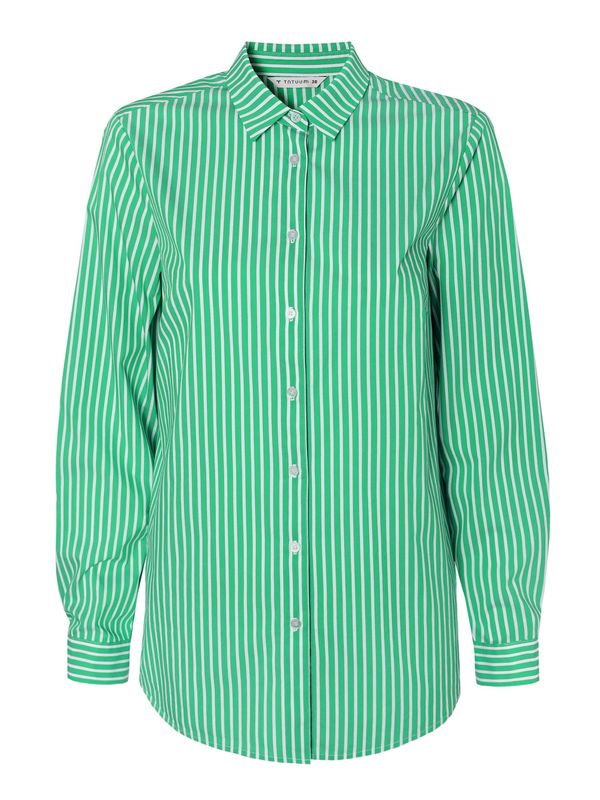 TATUUM TATUUM Bluza 'GONIKO'  travnato zelena / bijela