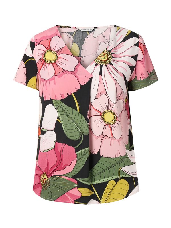 TATUUM TATUUM Bluza 'KALIA'  žuta / zelena / roza / crna / bijela