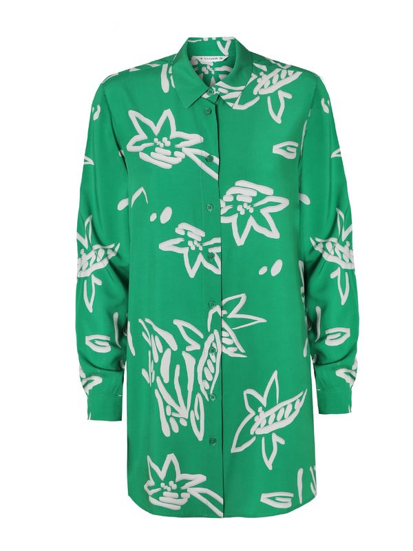 TATUUM TATUUM Bluza ' LIBU'  svijetlosiva / zelena