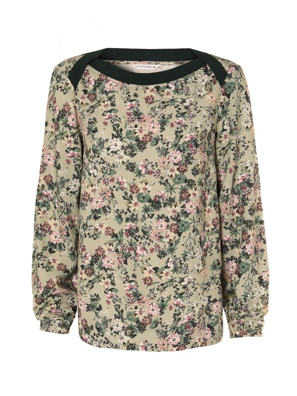 TATUUM TATUUM Bluza 'OSLO 1'  zelena / roza / crna / bijela