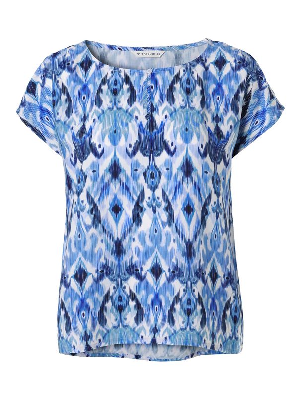 TATUUM TATUUM Bluza 'Oweni'  mornarsko plava / svijetloplava / bijela