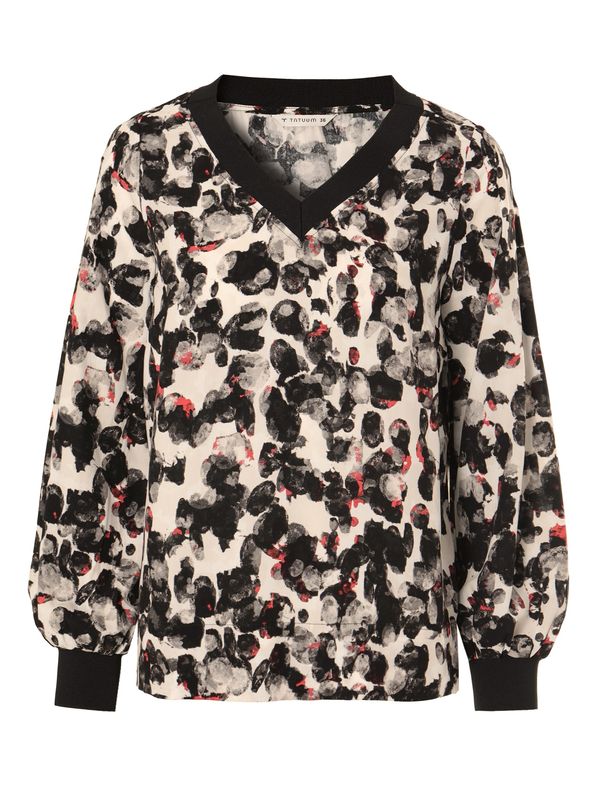 TATUUM TATUUM Bluza 'Rami'  crvena / crna / bijela