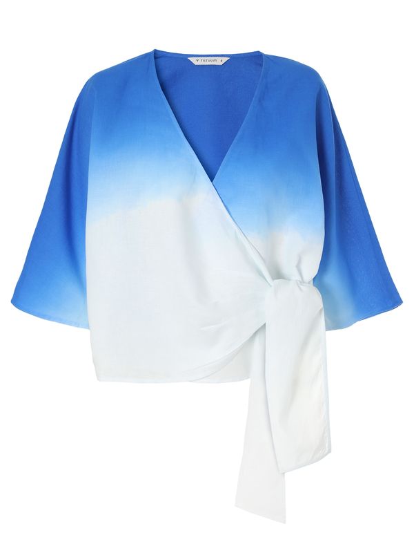 TATUUM TATUUM Bluza 'SALWADORA'  plava / bijela