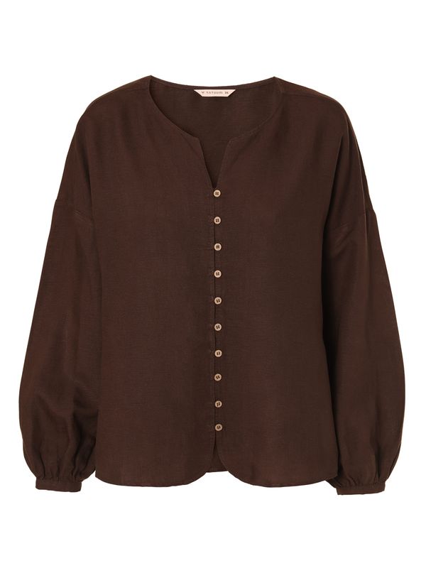 TATUUM TATUUM Bluza 'Samba'  tamno smeđa