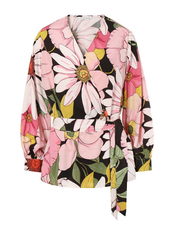 TATUUM TATUUM Bluza 'SIRENA 1'  žuta / zelena / roza / crna