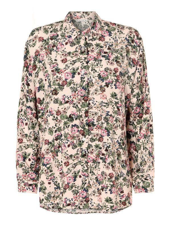 TATUUM TATUUM Bluza 'TRIKITI'  boja pijeska / svijetlosmeđa / tamno zelena / roza / tamno crvena