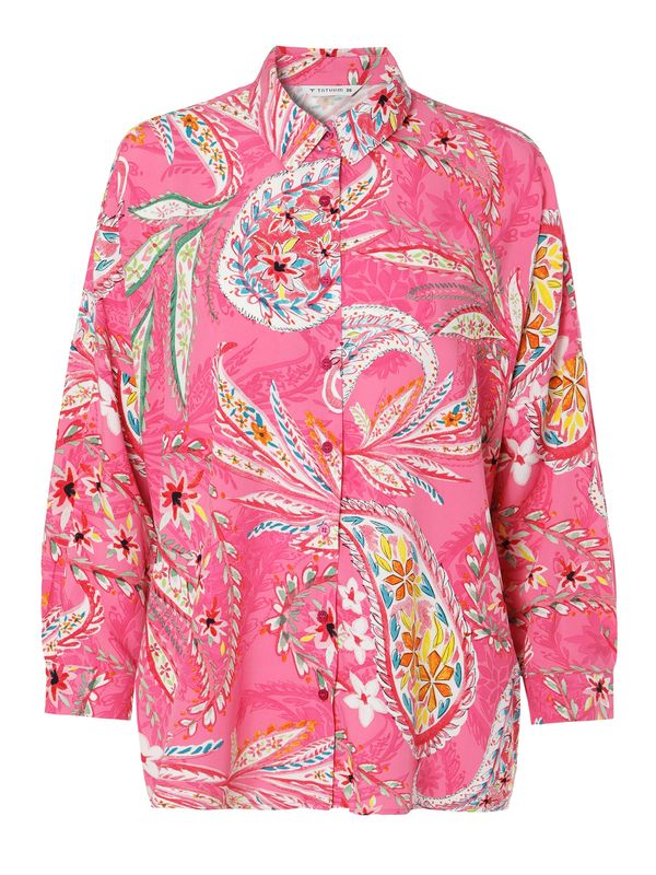 TATUUM TATUUM Bluza 'Trikiti'  svijetloplava / zelena / svijetloroza / bijela