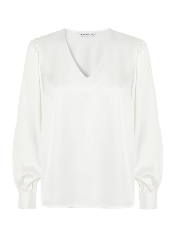 TATUUM TATUUM Bluza 'UMA 1'  prljavo bijela