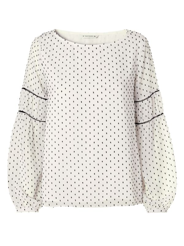 TATUUM TATUUM Bluza 'WENEKO'  crna / prljavo bijela