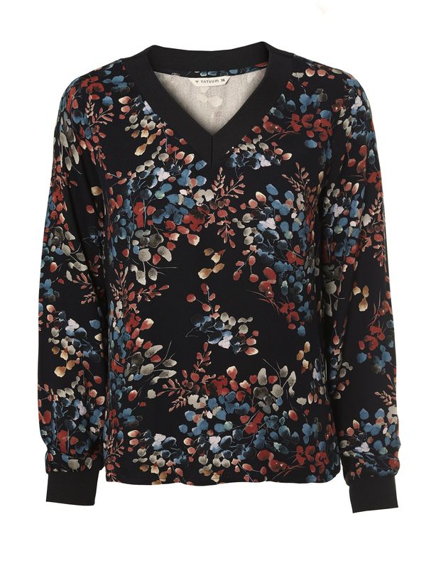 TATUUM TATUUM Bluza 'WIKAMI 2'  mornarsko plava / golublje plava / karamela / tamno crvena / bijela