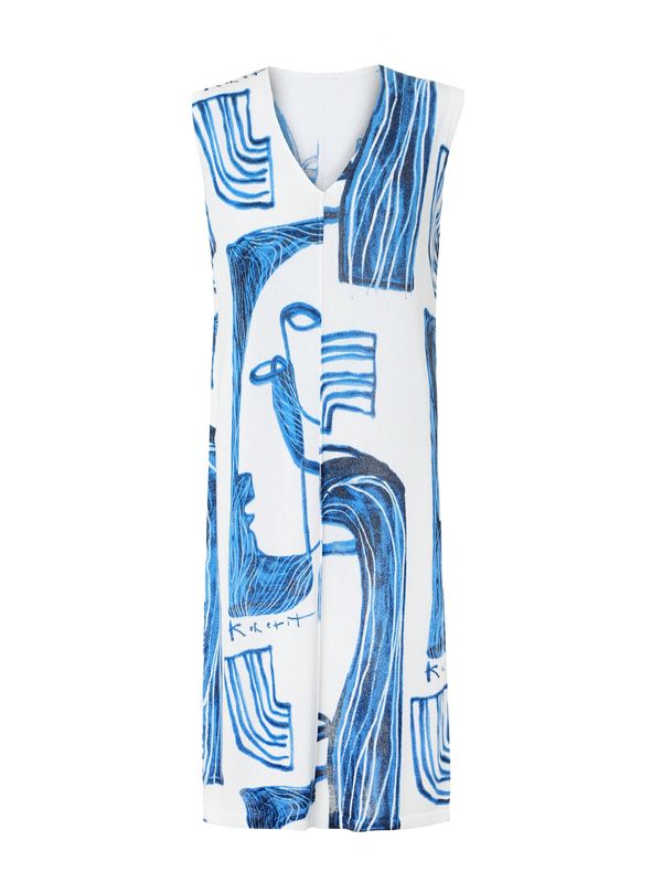 TATUUM TATUUM Haljina 'AUDREY 1'  plava / bijela