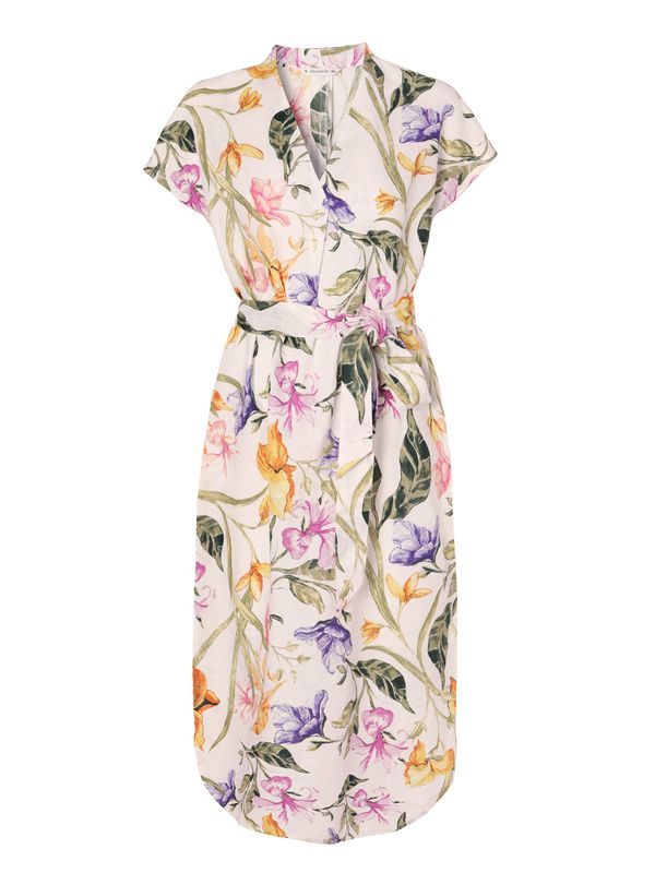 TATUUM TATUUM Haljina 'Awa'  bež / šafran / zelena / ljubičasta