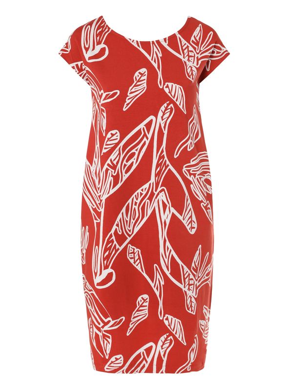 TATUUM TATUUM Haljina 'Koka'  svijetlobež / svijetlocrvena