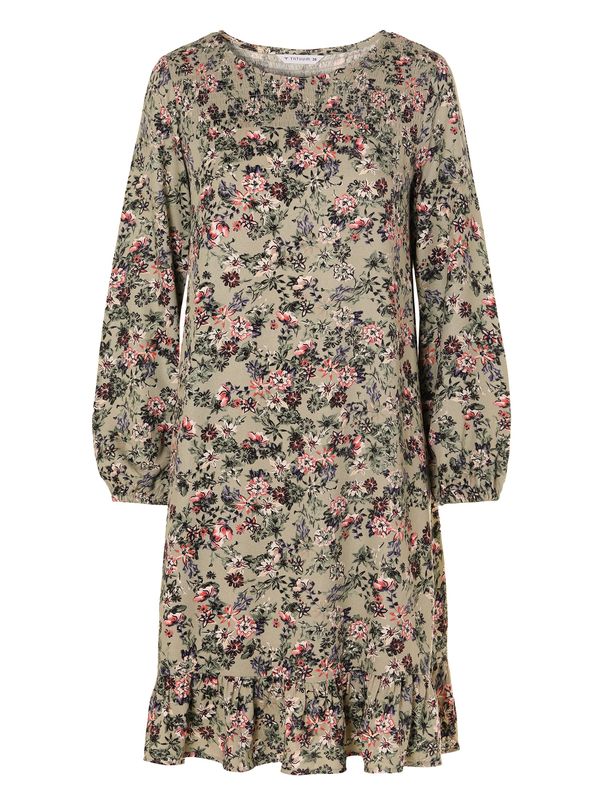 TATUUM TATUUM Haljina 'LANKO'  maslinasta / roza / bijela