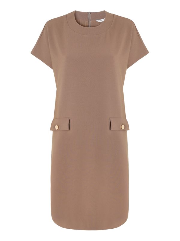 TATUUM TATUUM Haljina 'MENIRKO'  bež / zlatna