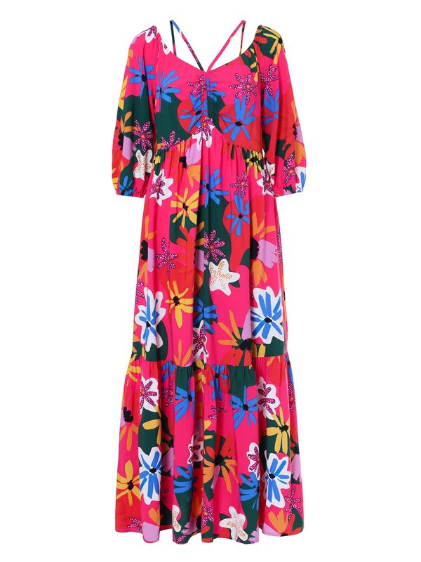 TATUUM TATUUM Haljina 'PALMIKO'  miks boja / roza