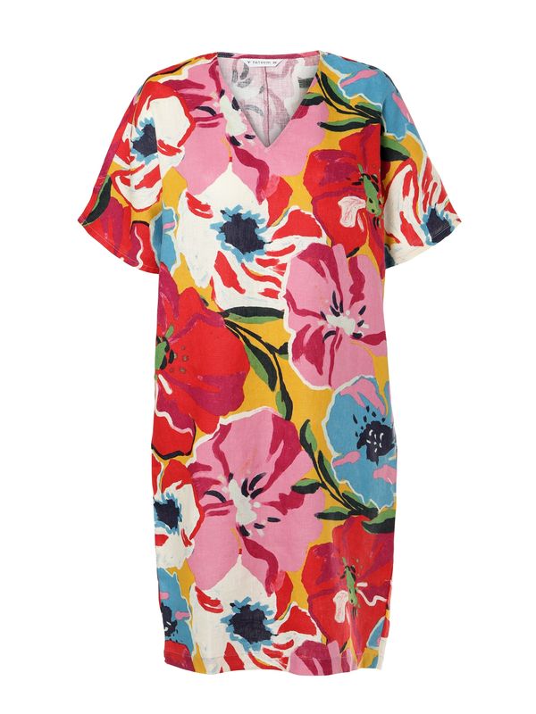 TATUUM TATUUM Haljina 'Ritaliana'  plava / žuta / svijetloroza / crvena