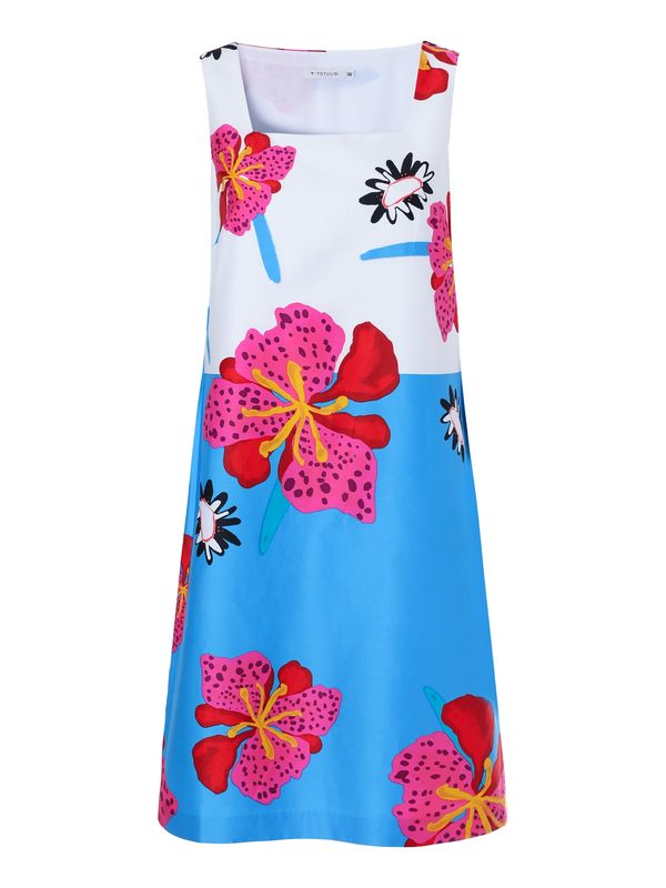 TATUUM TATUUM Haljina 'ROKNA'  plava / roza / crvena / crna / bijela