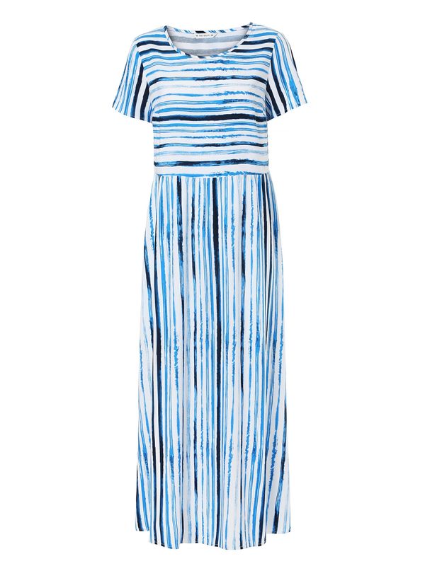 TATUUM TATUUM Haljina 'SAKORIA'  plava / crna / bijela