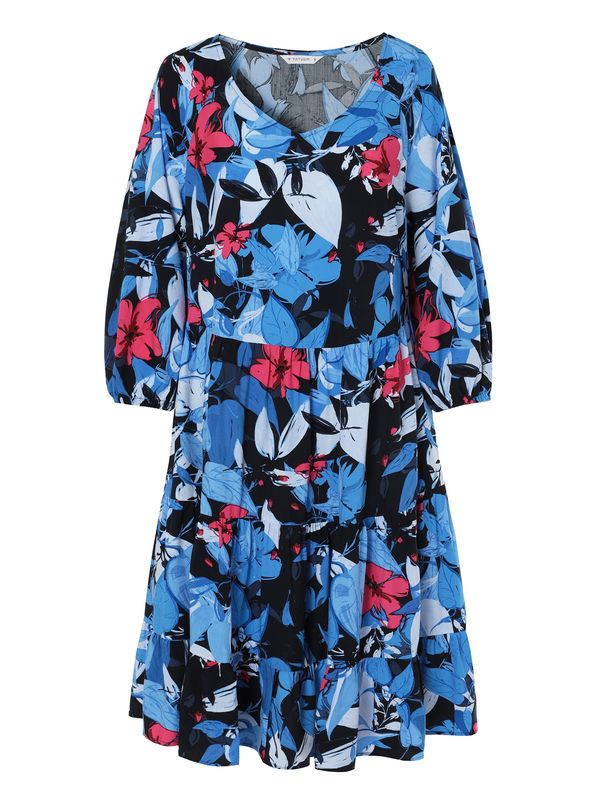 TATUUM TATUUM Haljina 'Sarna 1'  plava / noćno plava / pastelno plava / roza