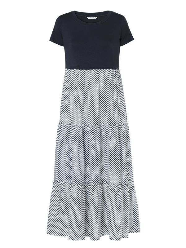 TATUUM TATUUM Haljina 'SOKORO'  plava / bijela