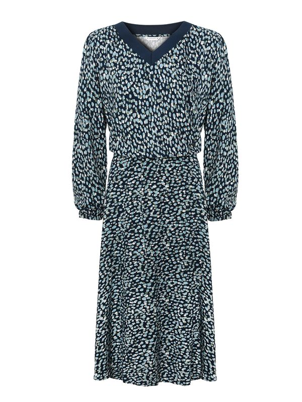 TATUUM TATUUM Haljina 'SPLATI'  mornarsko plava / svijetloplava